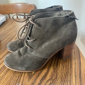 Toms lace up booties